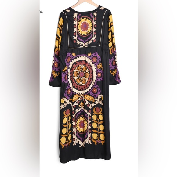 🤎 BA&SH Felicia Midi Dress 🤎 - Picture 3 of 4